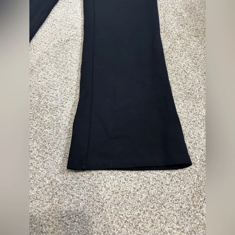 Marine Layer Womens Small Black Valencia Kick Flare Pants High Rise Black Travel - Image 10