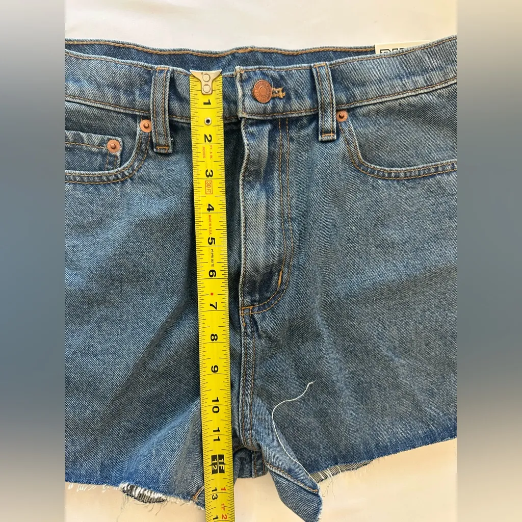Victoria Secret Pink Size 29 High Waist Cut Off Denim Shorts NWT - Image 5