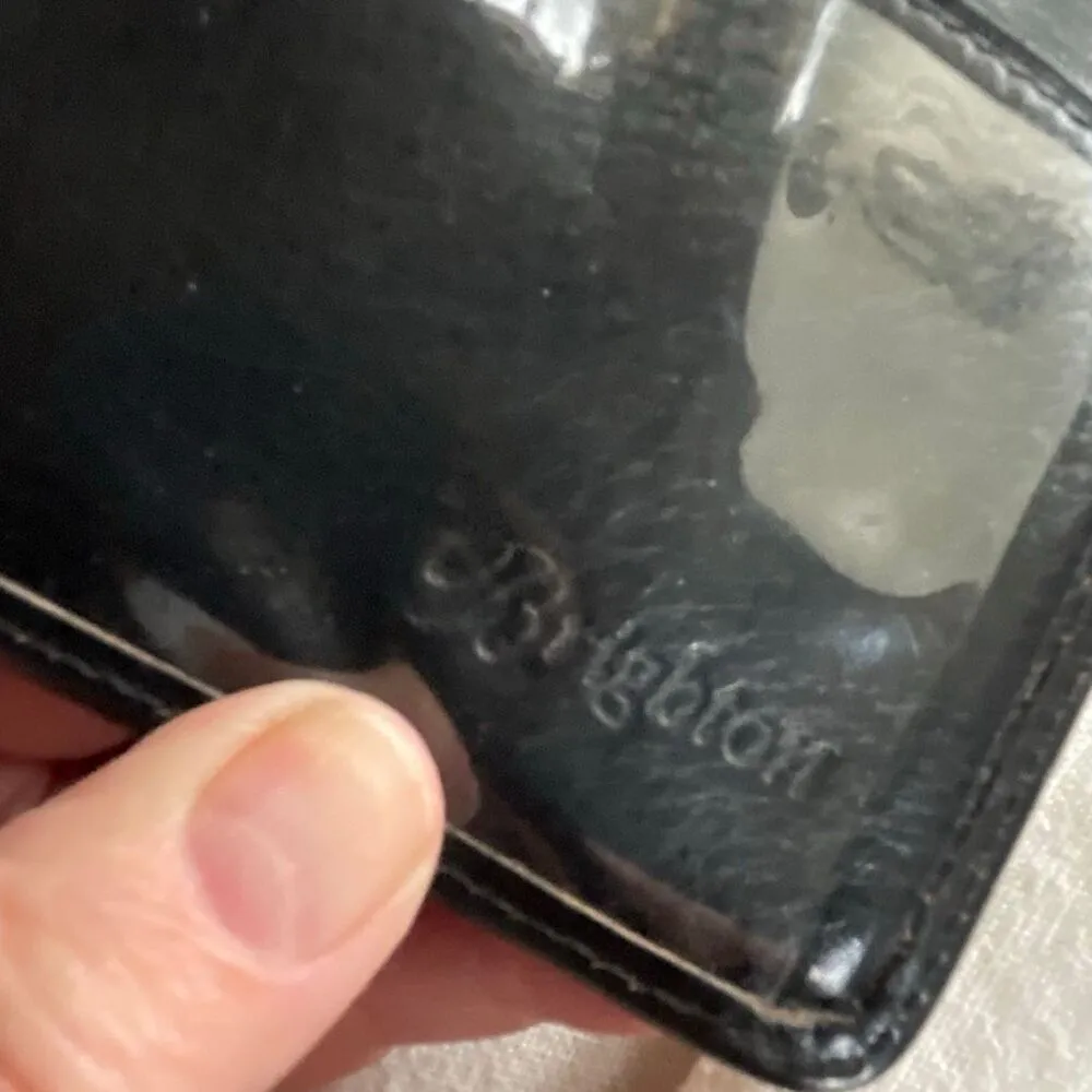 VTG Brighton black leather wallet. - Image 6