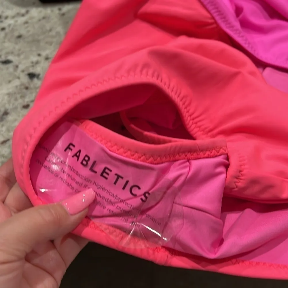 Fabletics Seaside Asymmetric Cutout one piece swimsuit NWT plus size 2X - Image 6