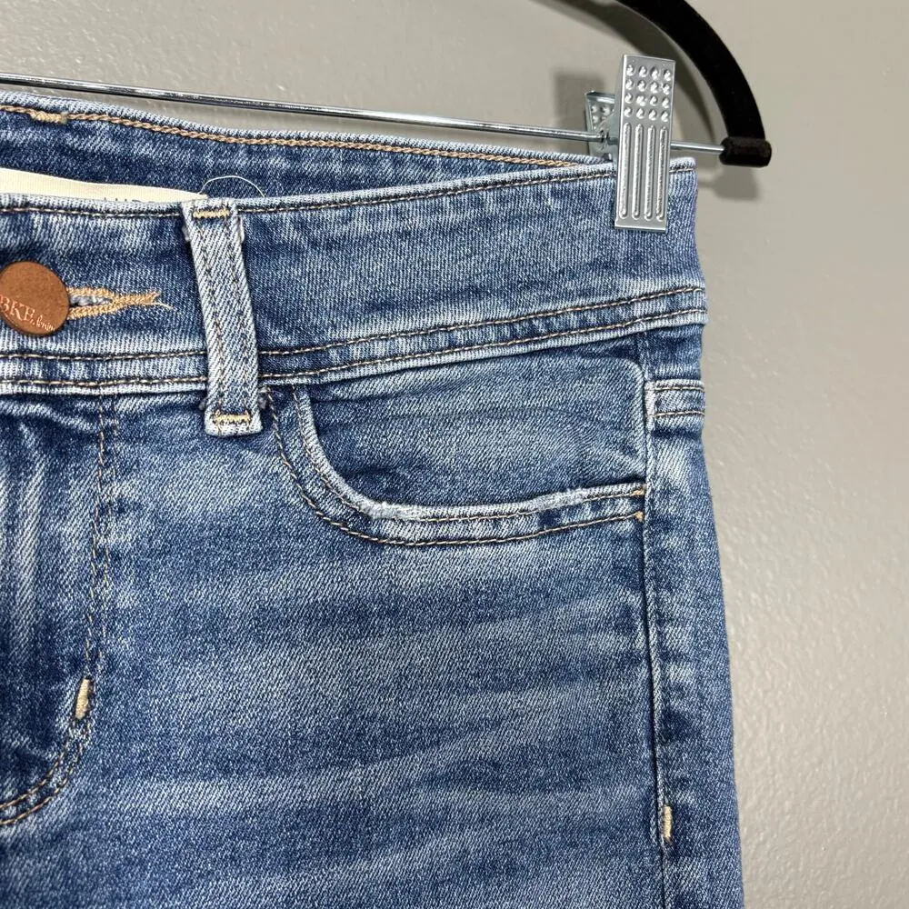 BKE Women's Audrey Slim Fit Mid Rise Ankle Skinny Jeans - Size 27 - Medium Wash - Image 2