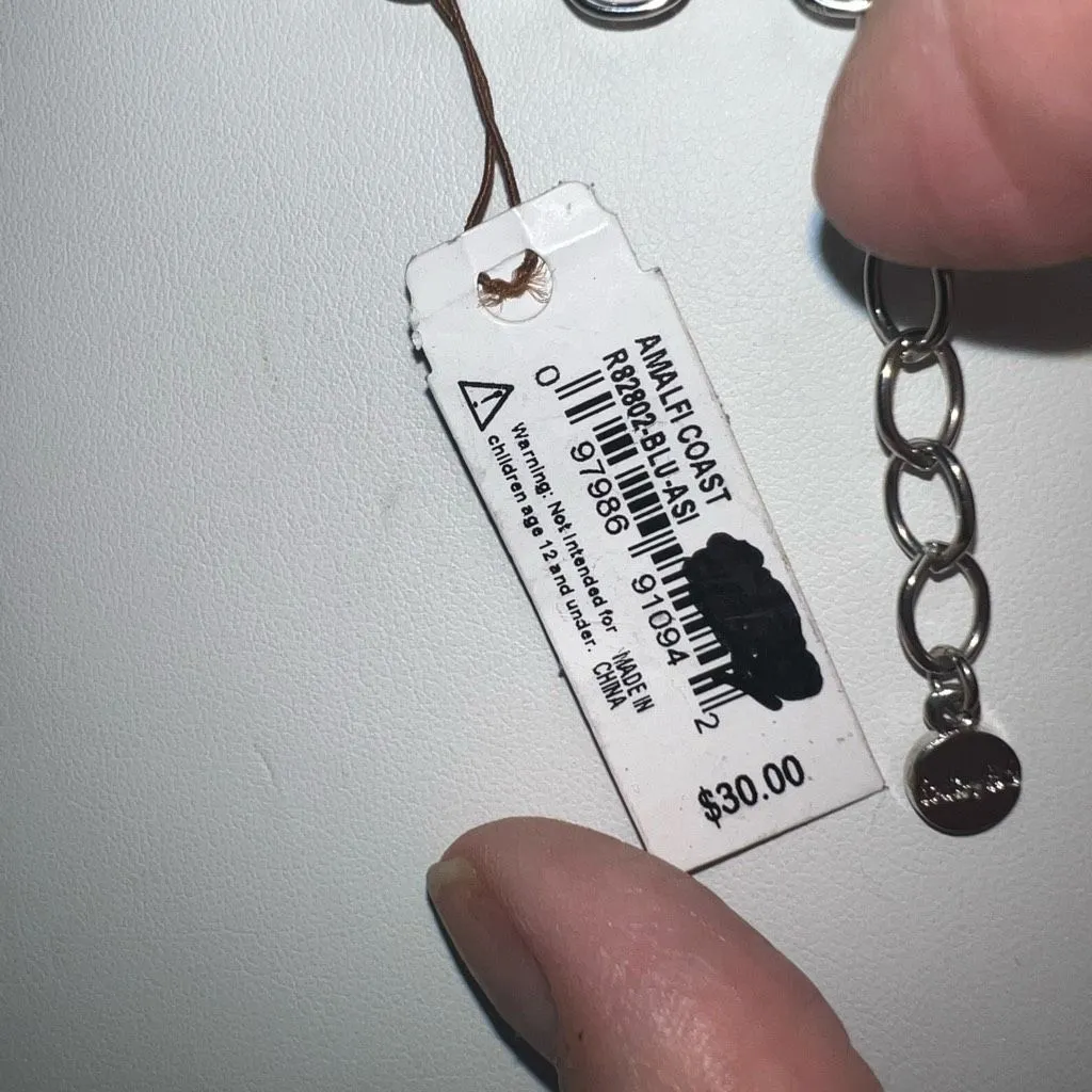 Ruby‎ Rd. Amalfi Coast Statement Necklace Blue - Image 4