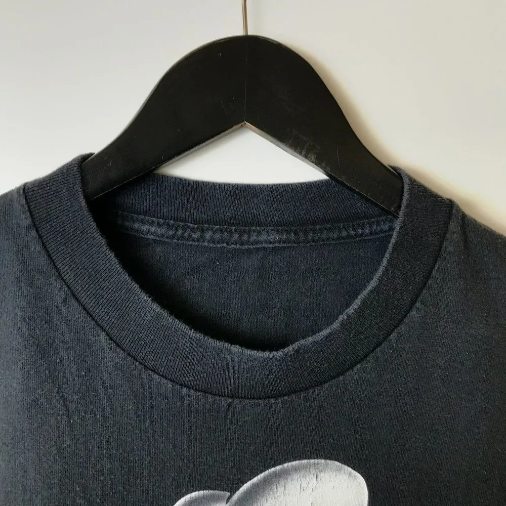 2009 Vintage Popeye Gangster Rap Tee T Shirt 00s The Sailor Man Cartoon Black XL - Image 11