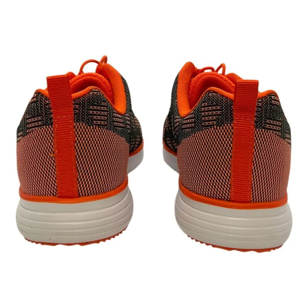 Propet TravelFit Walking Shoe Orange/Black US Women's 6 4E(XX) Orange - Image 6