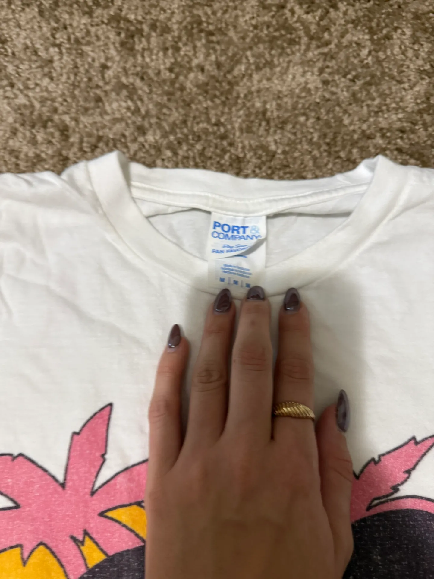 Mickey Mouse Tee Shirt Size M - Image 3