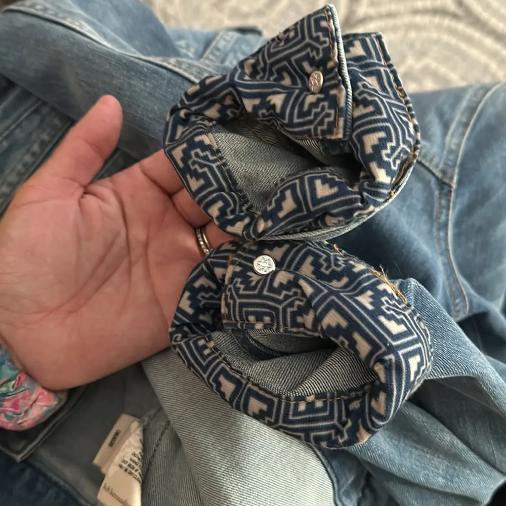 Soft Surroundings‎ The Ultimate Denim Jacket size XS - Image 5