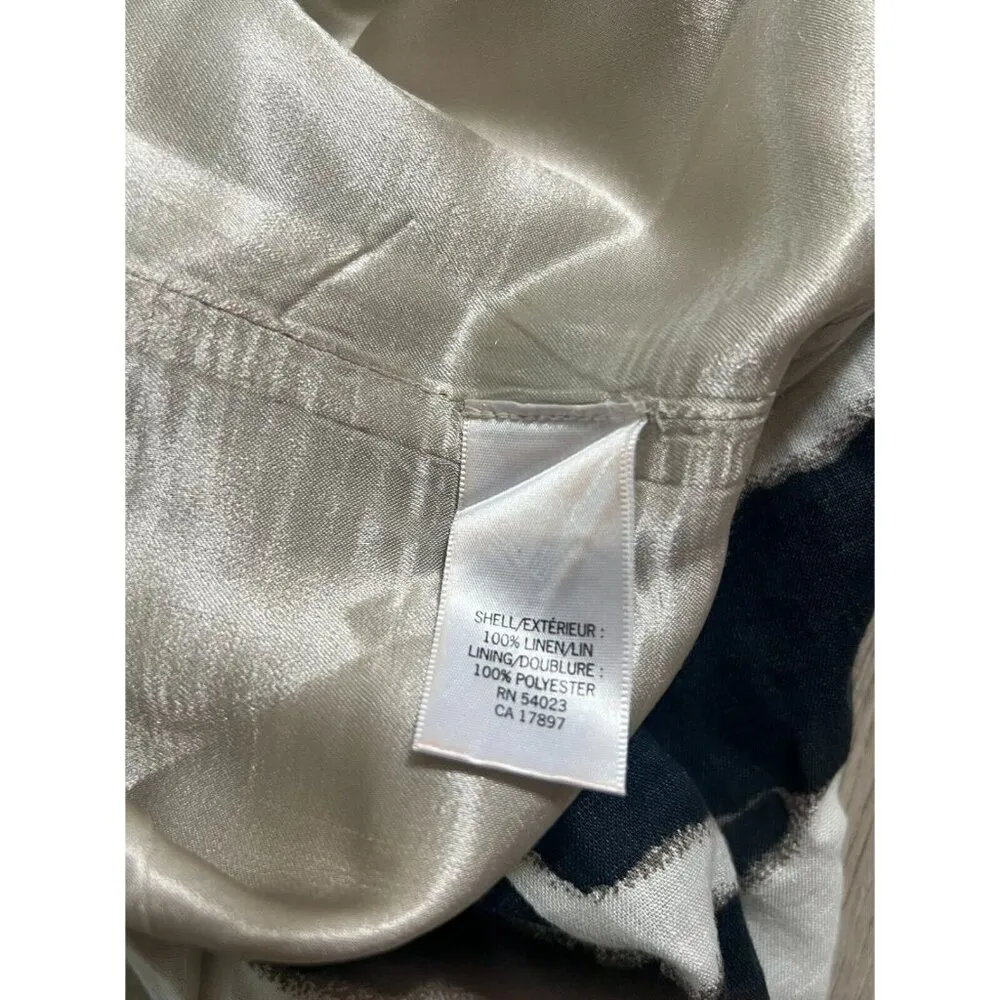 Banana Republic Women's Knee Length Linen Sheath Dresses for Women Size 4 - Image 10