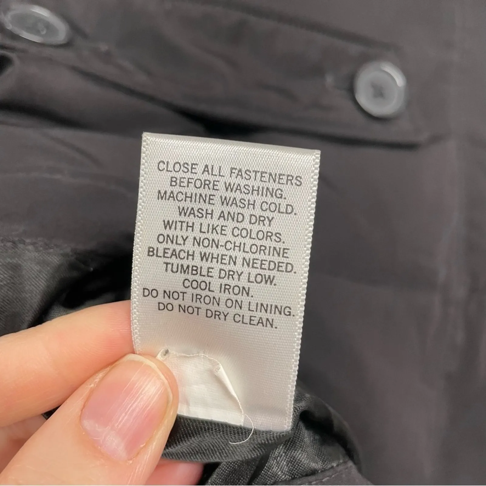 Banana Republic Black Puffer Coat Womens S Fall Casual Cropped Classic Jacket - Image 12