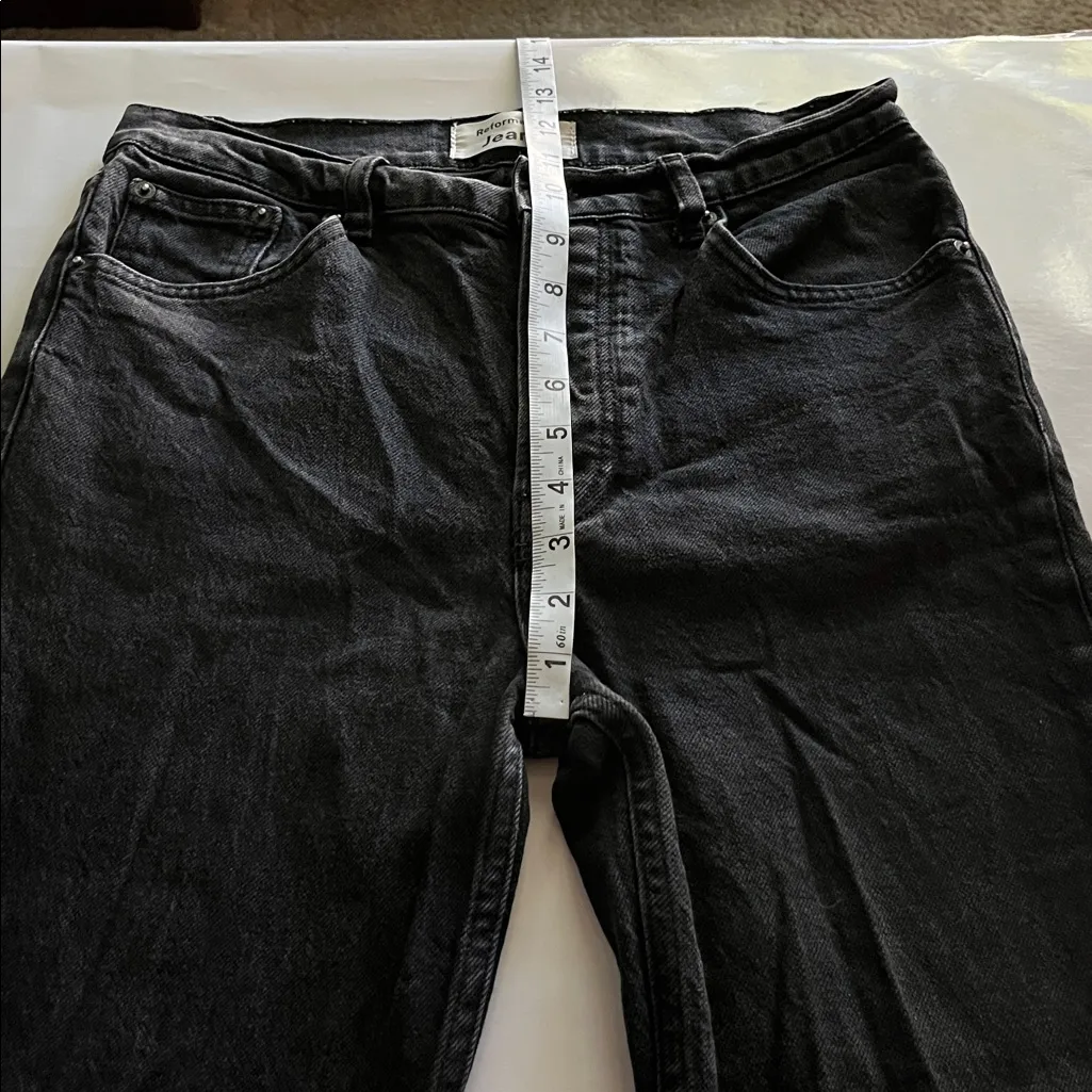 Reformation Jeans Serena High Skinny Crop High Rise Size 28 - Image 6