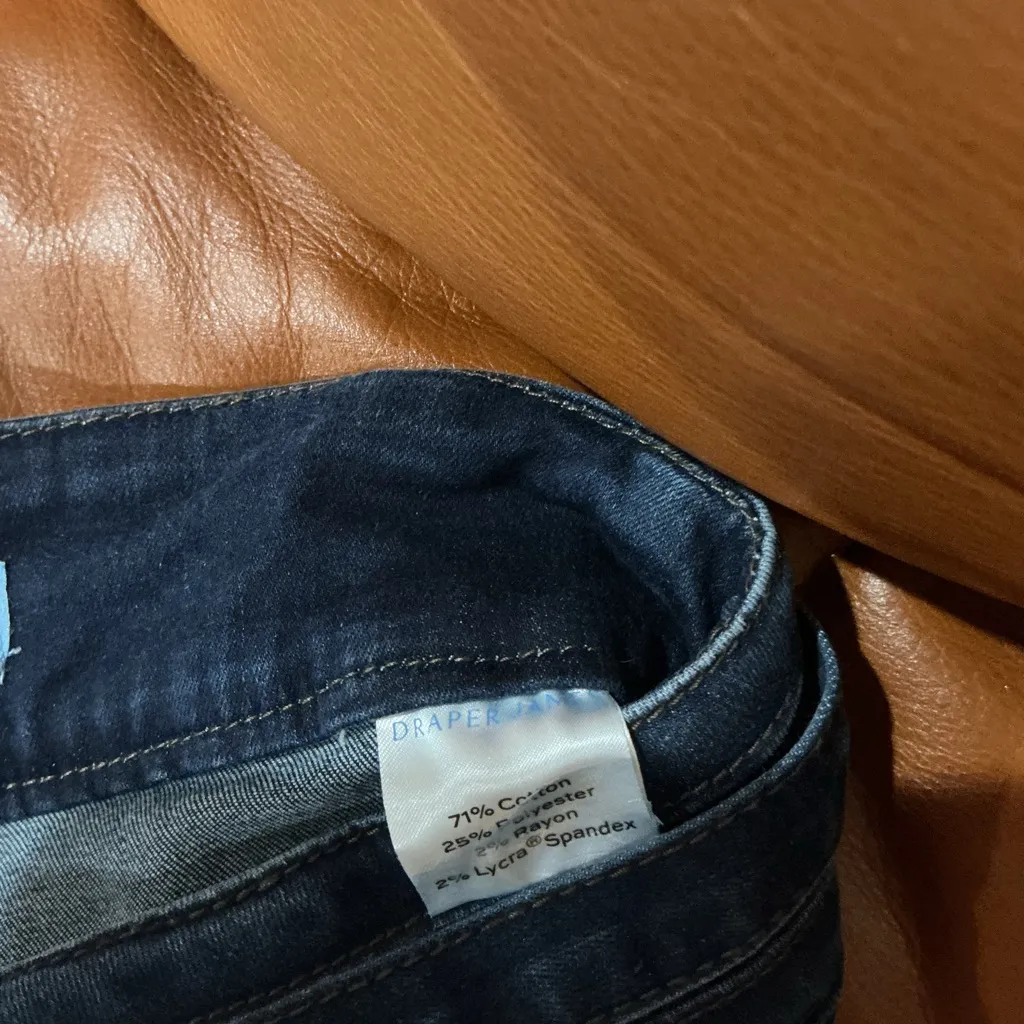 Draper James Dark Denim with tie Size 8 - Image 6