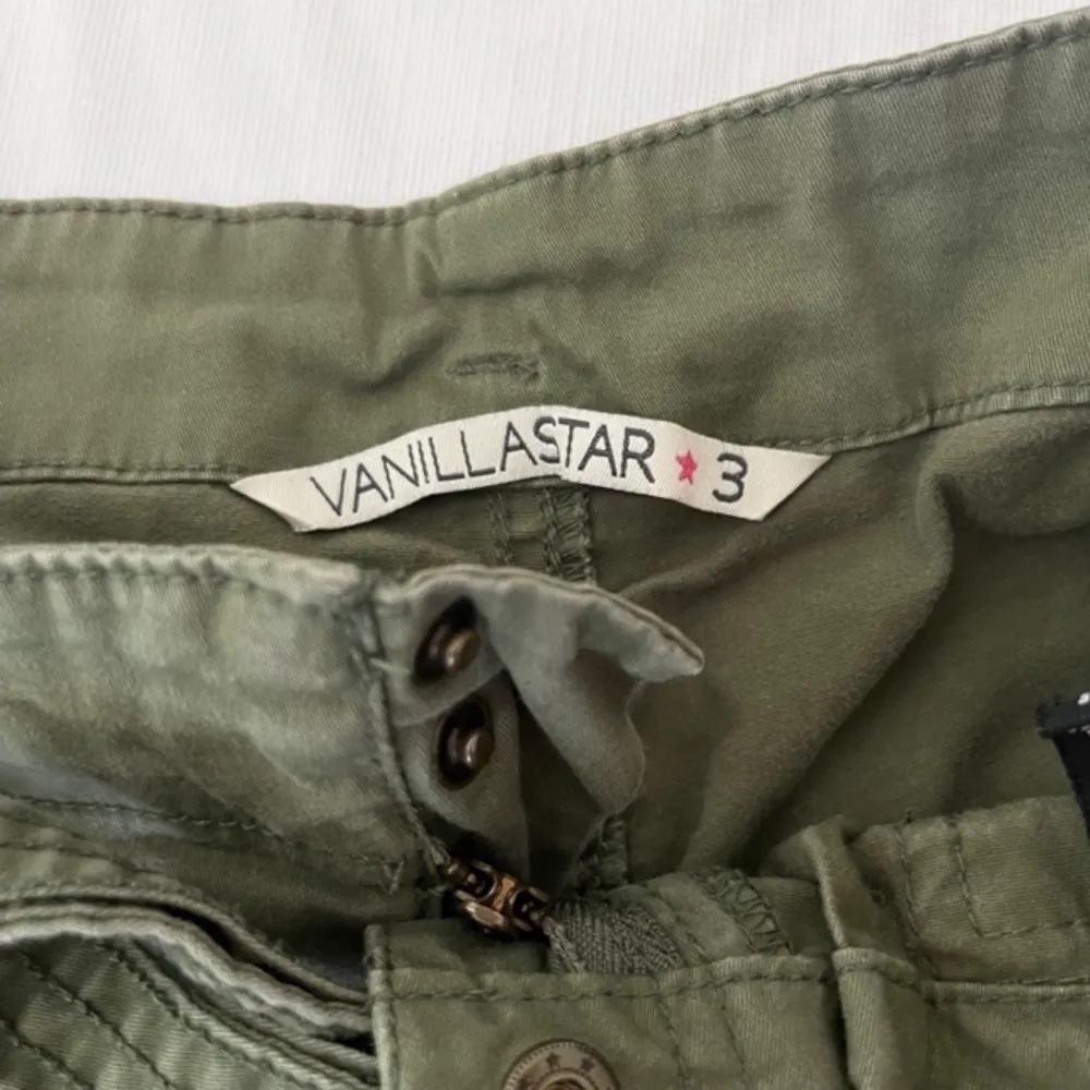Vanilla Star Olive Green‎ Belted Shorts - Image 3