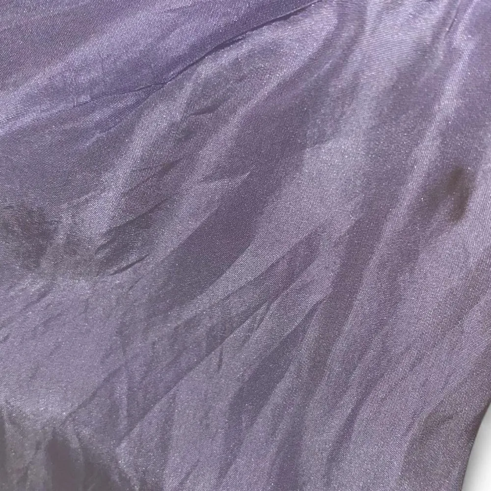 vintage 100% silk lavender floor length duster cardigan Purple Size M - Image 5