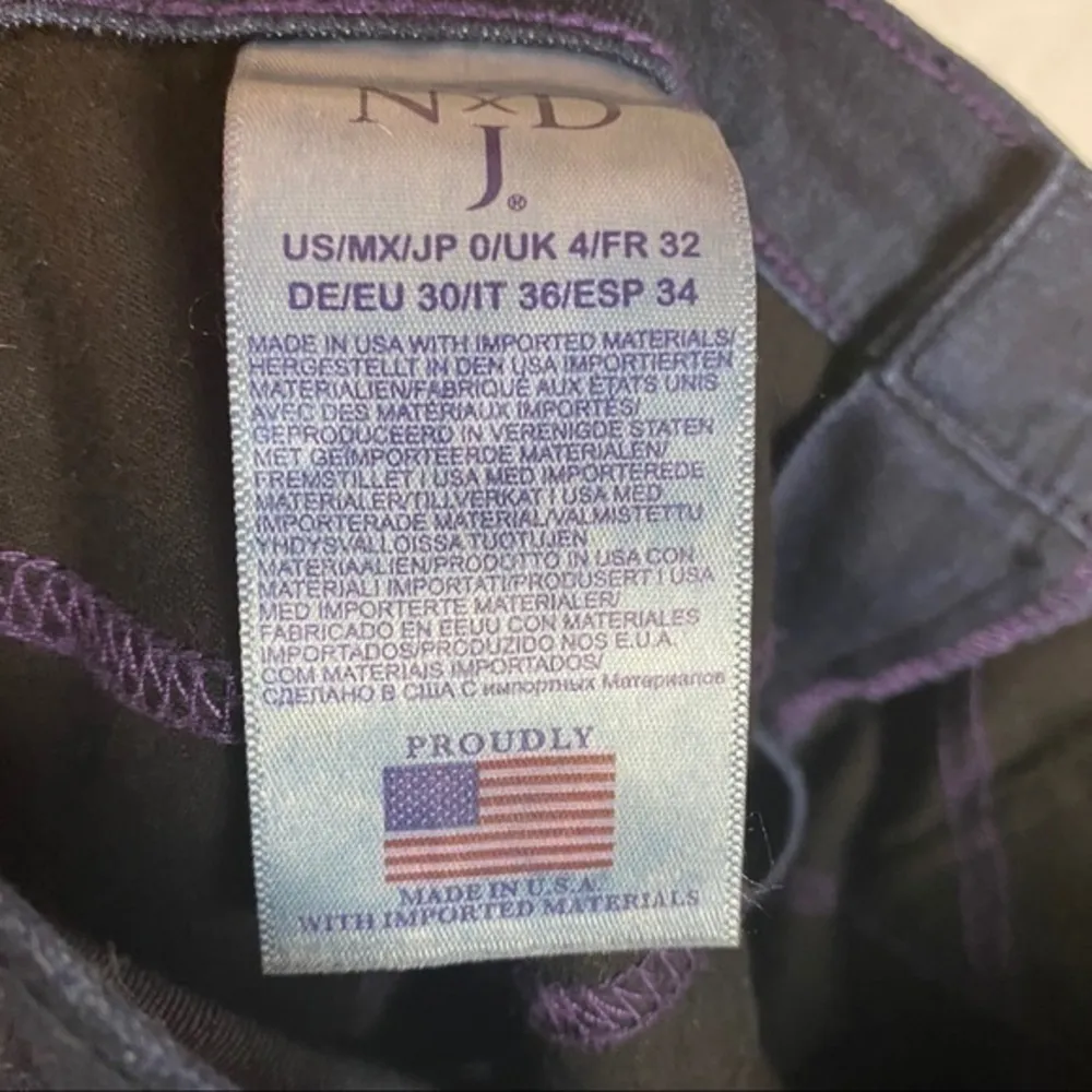 NYDJ Dark Wash Denim Georgie Skinny‎ Jean - Image 6