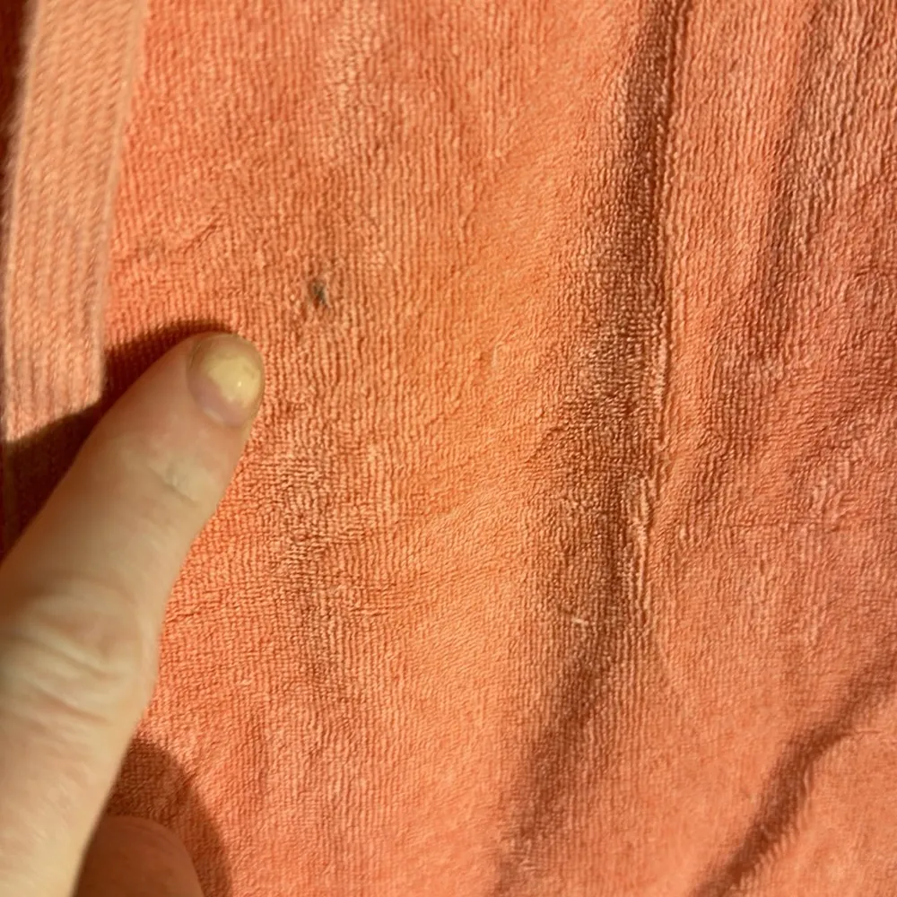 Vintage Juicy Couture hoodie terry pink y2k 2000s size Large *dot on left chest - Image 6