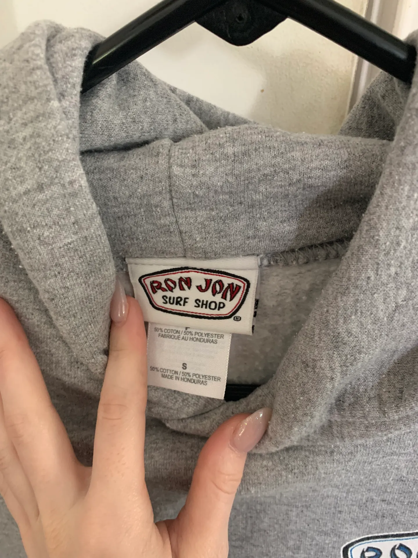 Ron Jon  Surf Shop Grey Hoodie - Image 5