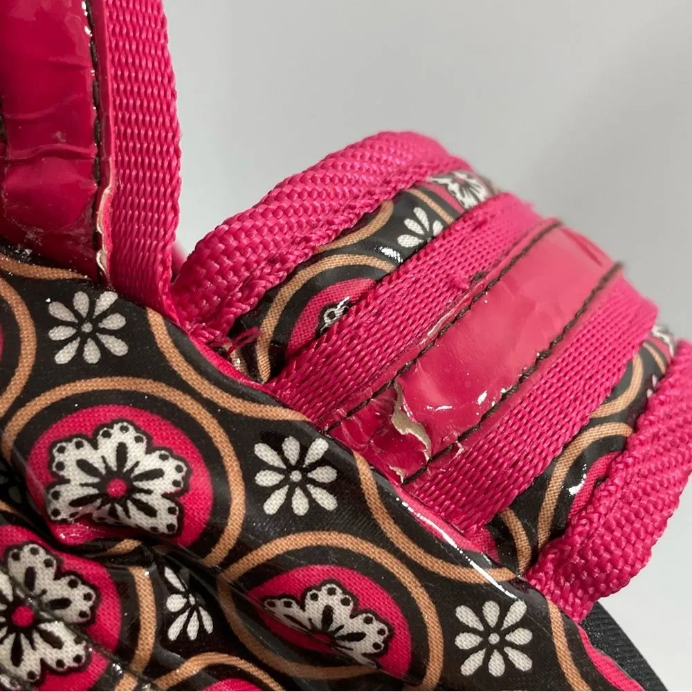 Vera Bradley Frill‎ Floral Vinyl Full Size Backpack - Image 4
