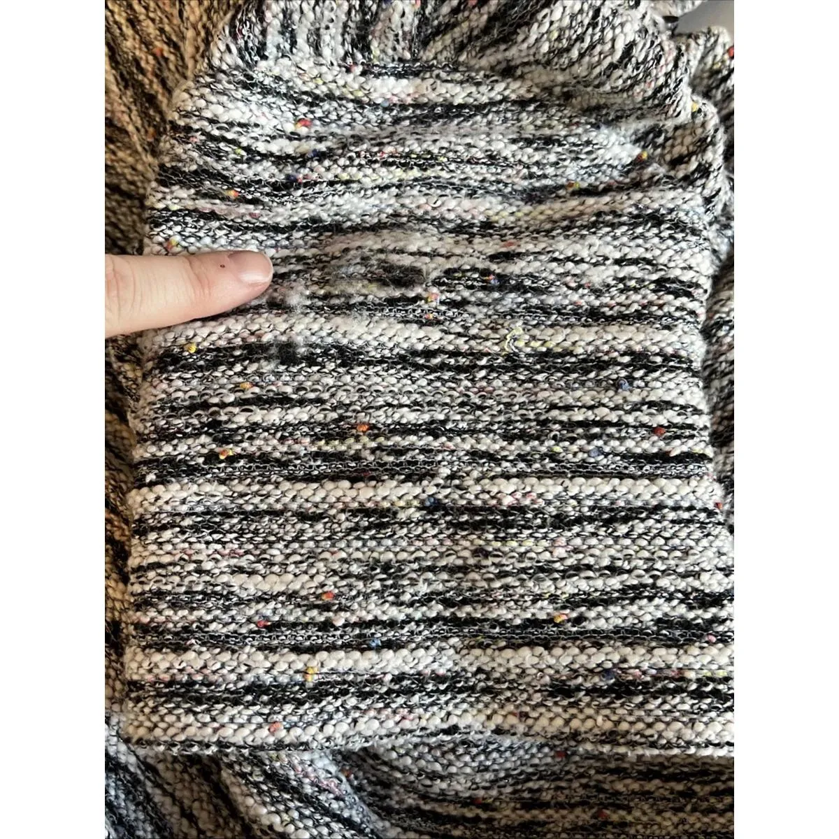 Loft Tweed Mini Dress Gray Size XS - Image 10