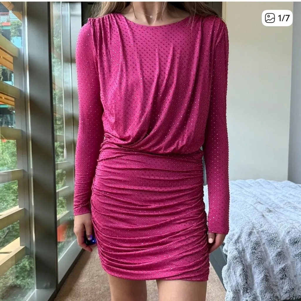 Veronica Beard Pink Jessel Dress‎ XS - Image 3