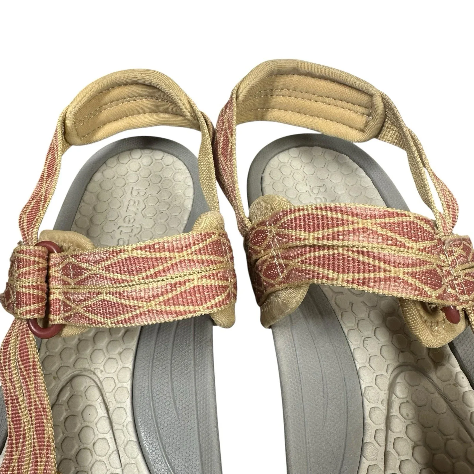 Beartraps Womens 9 Dandy Sandals Strappy Adjustable Comfort Walking Sport Pink - Image 10