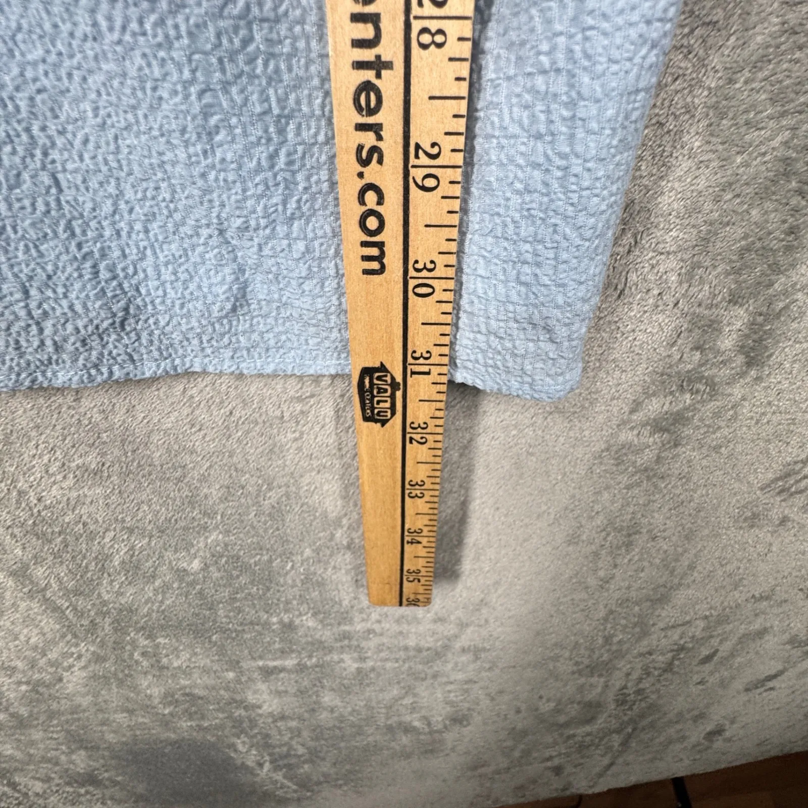 Sabo Dress Womens Blue Azure Keyhole Dress Textured Balloon Sleeve Party Club XS - Image 11