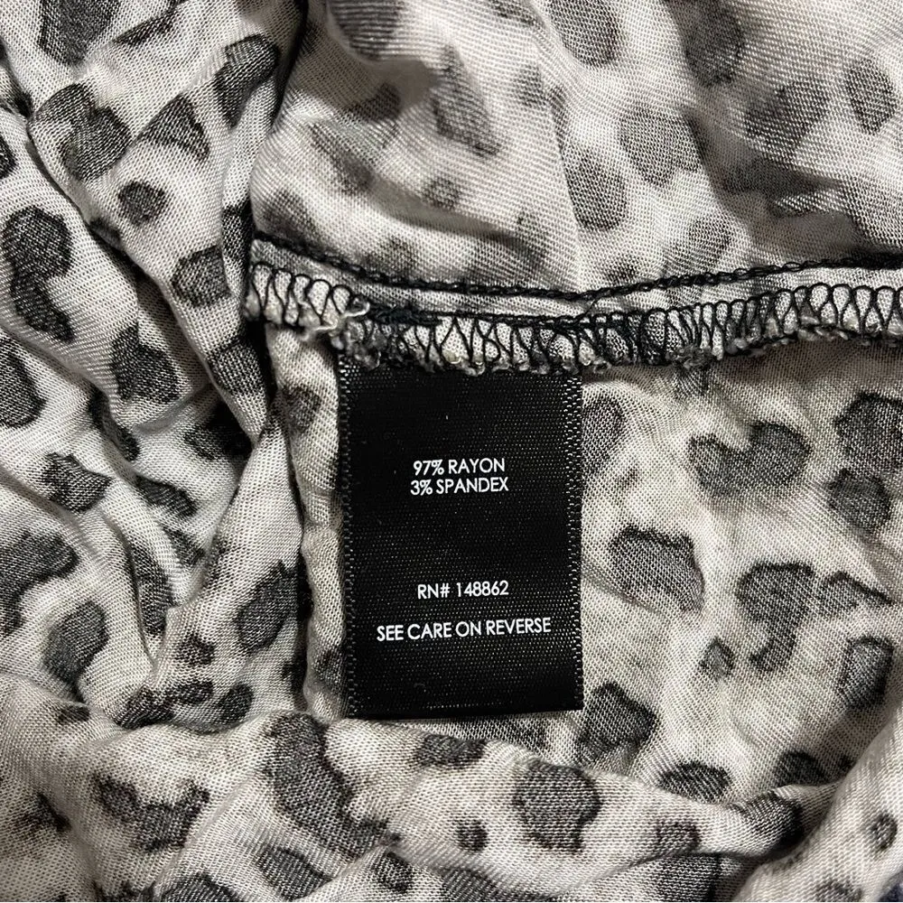 Torrid Ava Stretch Challis Cami Chee Leopard Size 4 (4X) - Image 10