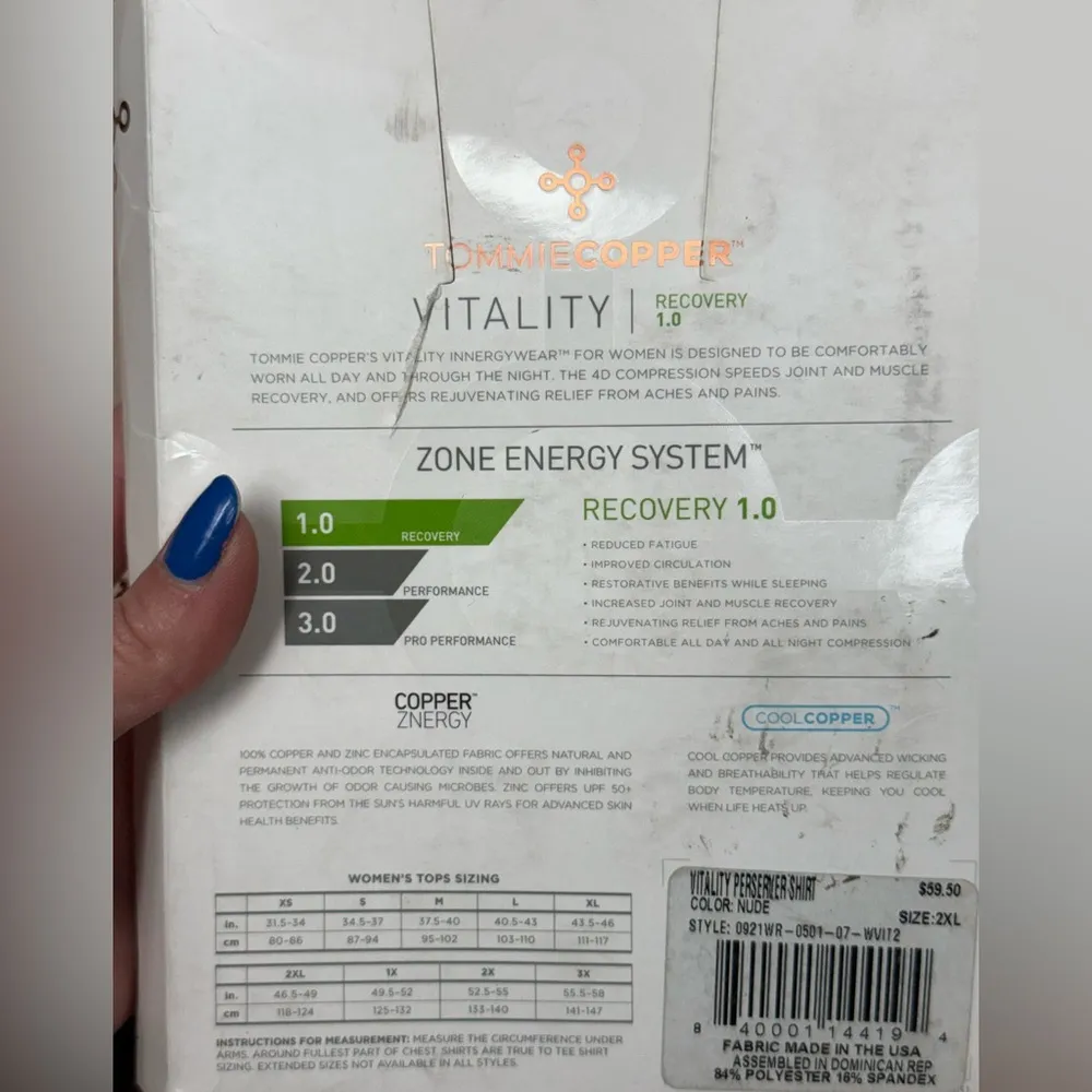 Tommie Copper Vitality Long Sleeve Compression Shirt - Image 5