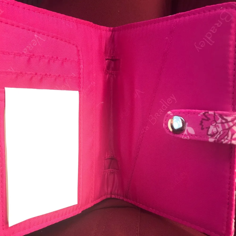 Vera Bradley pink paisley travel passport wallet - Image 2