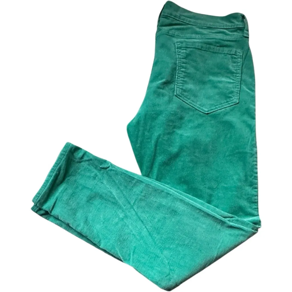 Old Navy Women's Mint Green  Corduroy Pants Sz 12 - Image 4