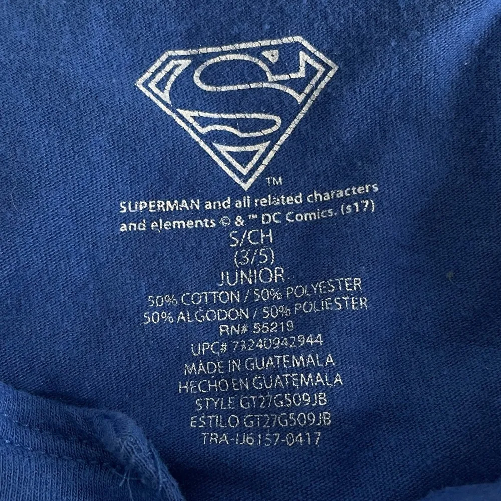 DC Comics  Supergirl Tank Top Blue Size Small - Image 7