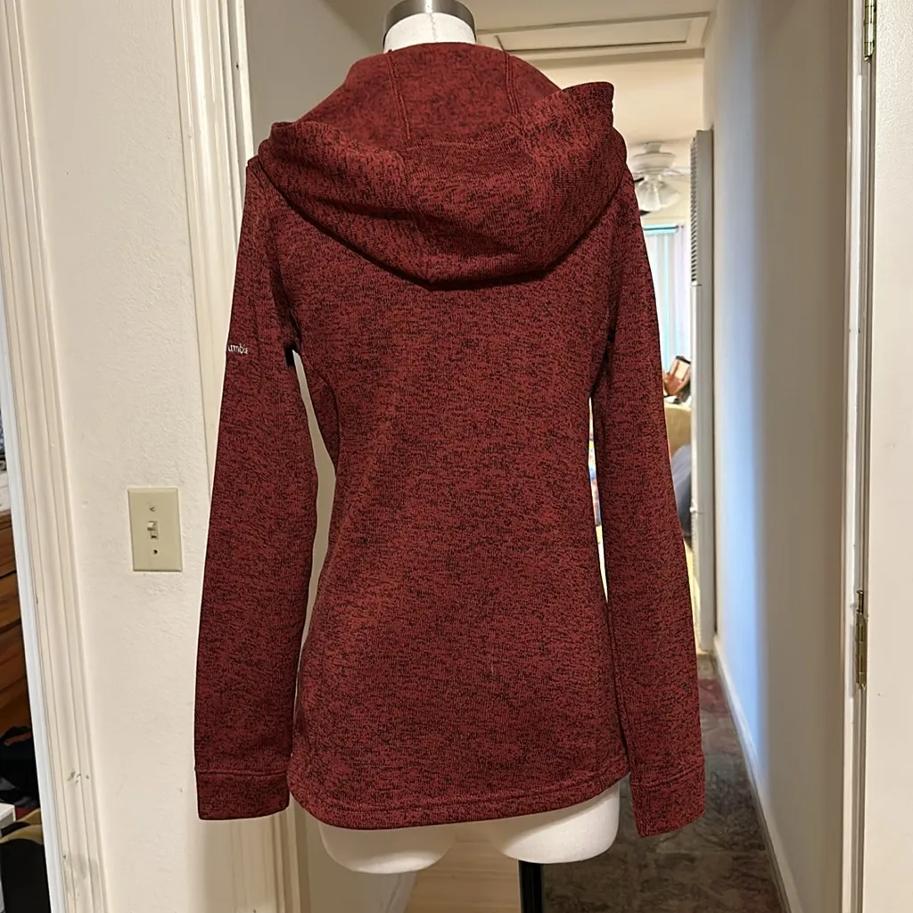 NWOT Pull over button up hoodie - Image 4