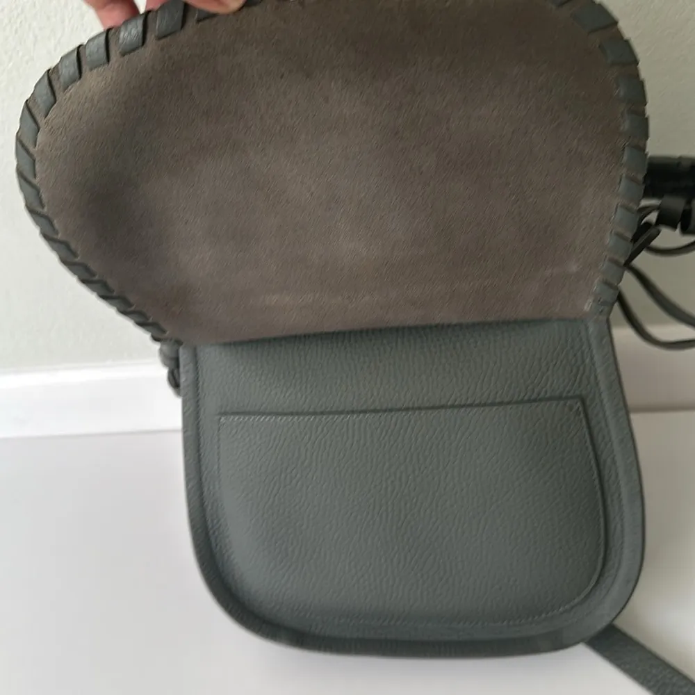 All Saints Mori Lea Pebbled Leather Crossbody
Hobo Bag-Storm Gray - Image 6