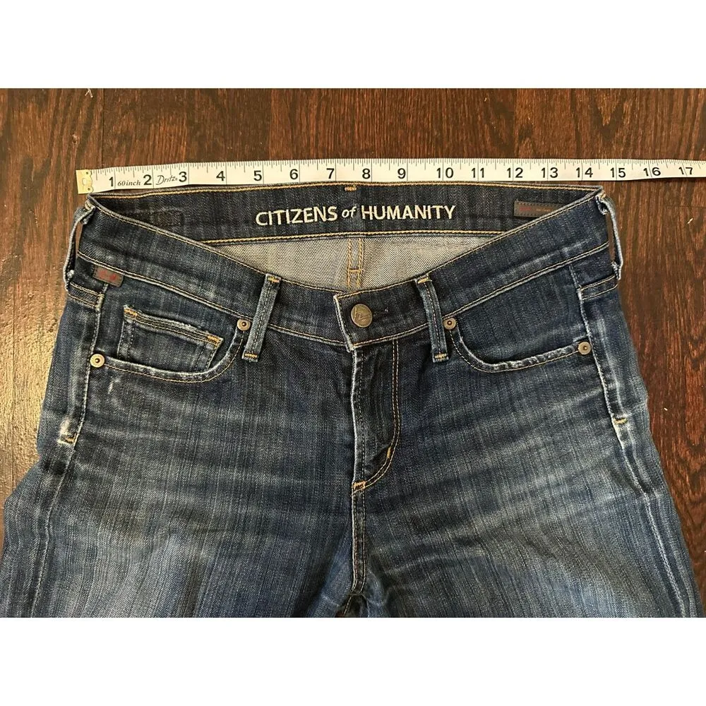 Citizens of Humanity Elson Medium Rise Straight Leg Jeans Size 26 - Image 8