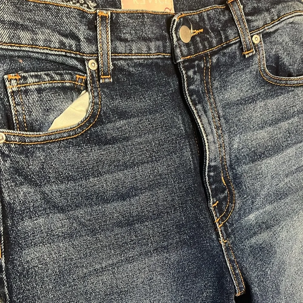 Revice Flare Eclipse Jeans Womens High Rise Straight Leg  Medium Wash size 27 - Image 2