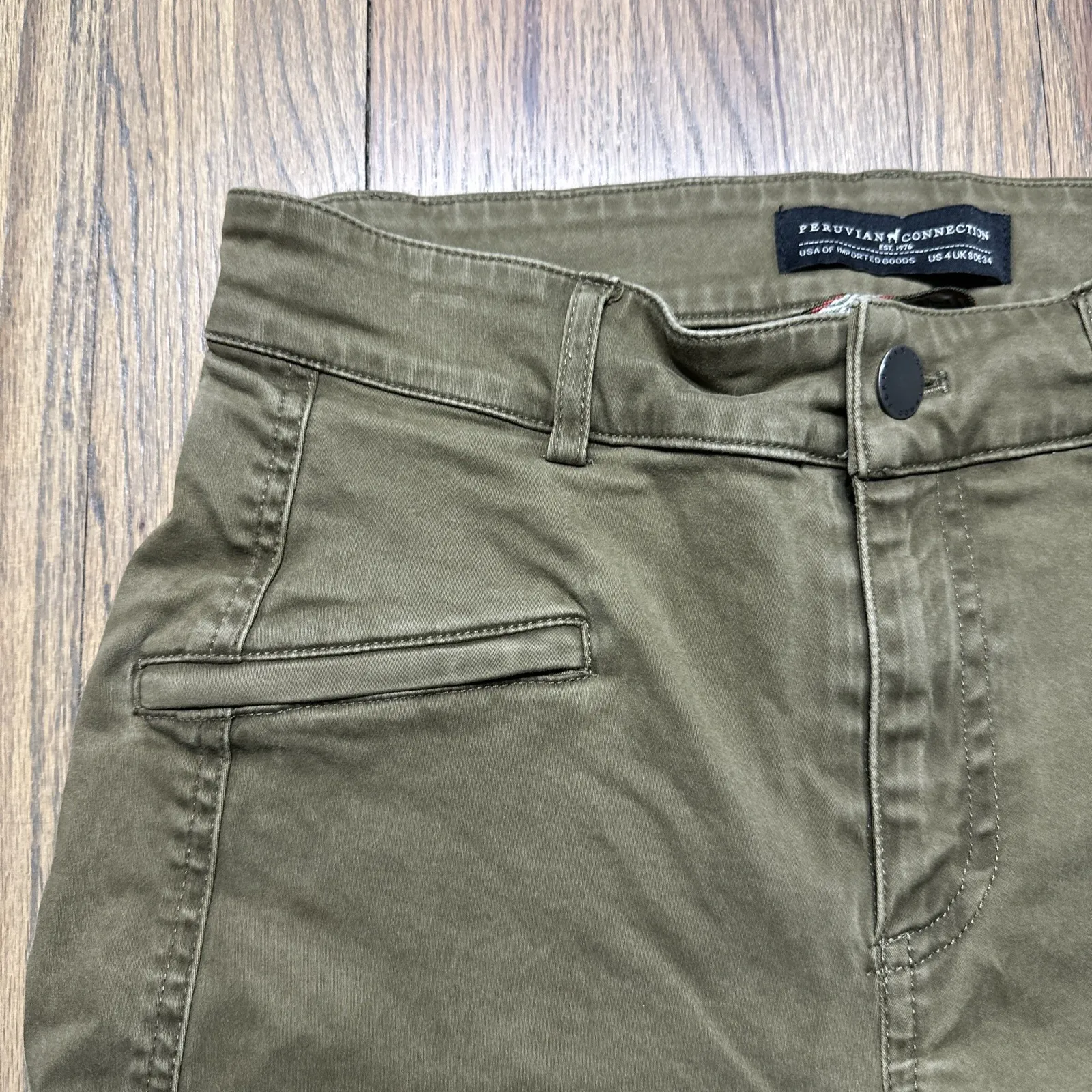 Peruvian Connection Motorcycle Trousers SZ US 4 Equestrian Horseback Riding Pant - Image 3