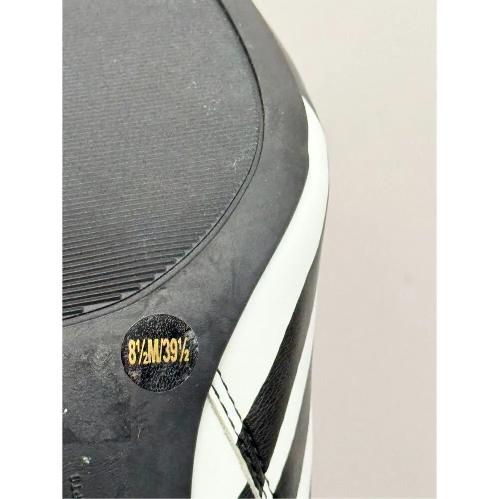 INC International Concept Boots 8.5 Black White Animal Print Pointed Toe NEW - Image 10