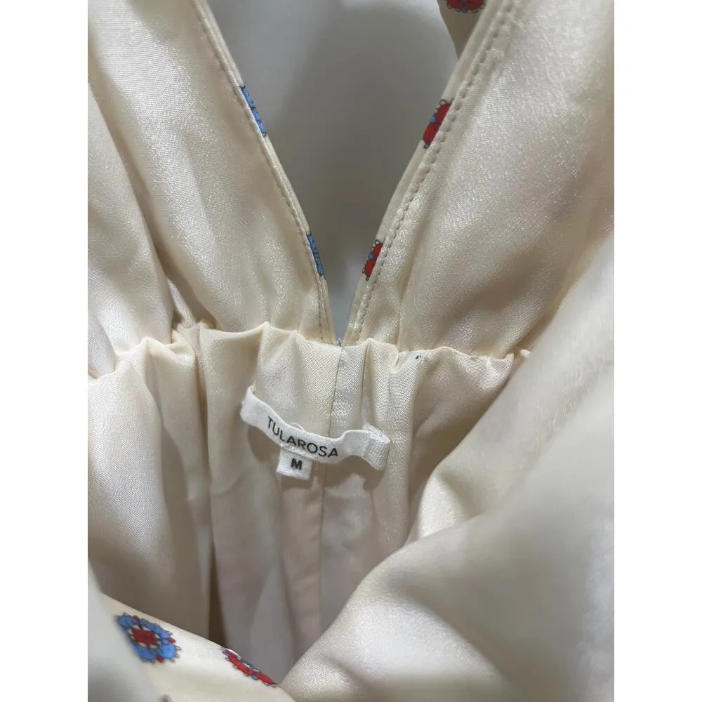 Tularosa Amelia Romper in Polka Dot Scarf Sz M - Image 6