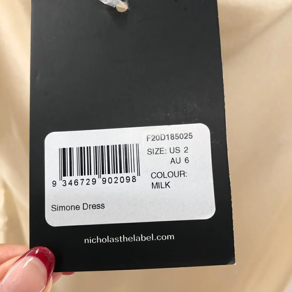 ‎NICHOLAS x REVOLVE Simone Dress in Milk Gold Size 2 - Image 9