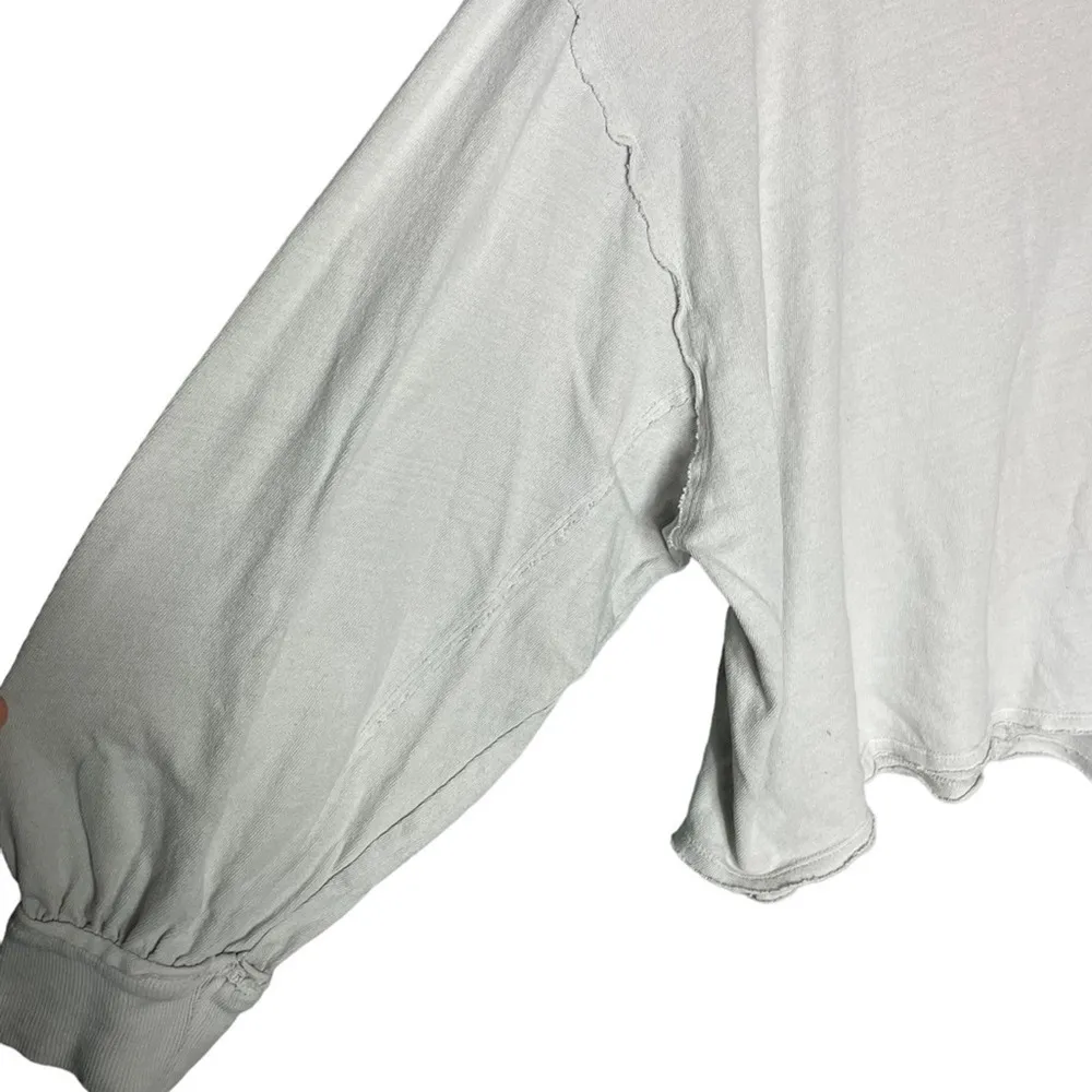 Free People Care Women’s Ready for This Tee Size Medium in Ivory - Image 5