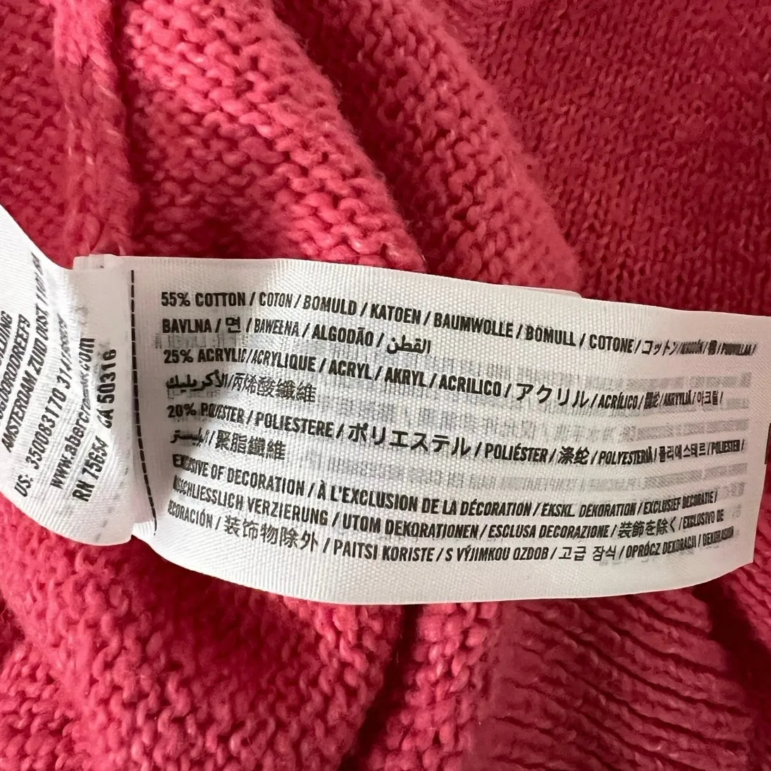 Y2K Hollister pink v-neck sweater preppy soft girl academia feminine - Image 7