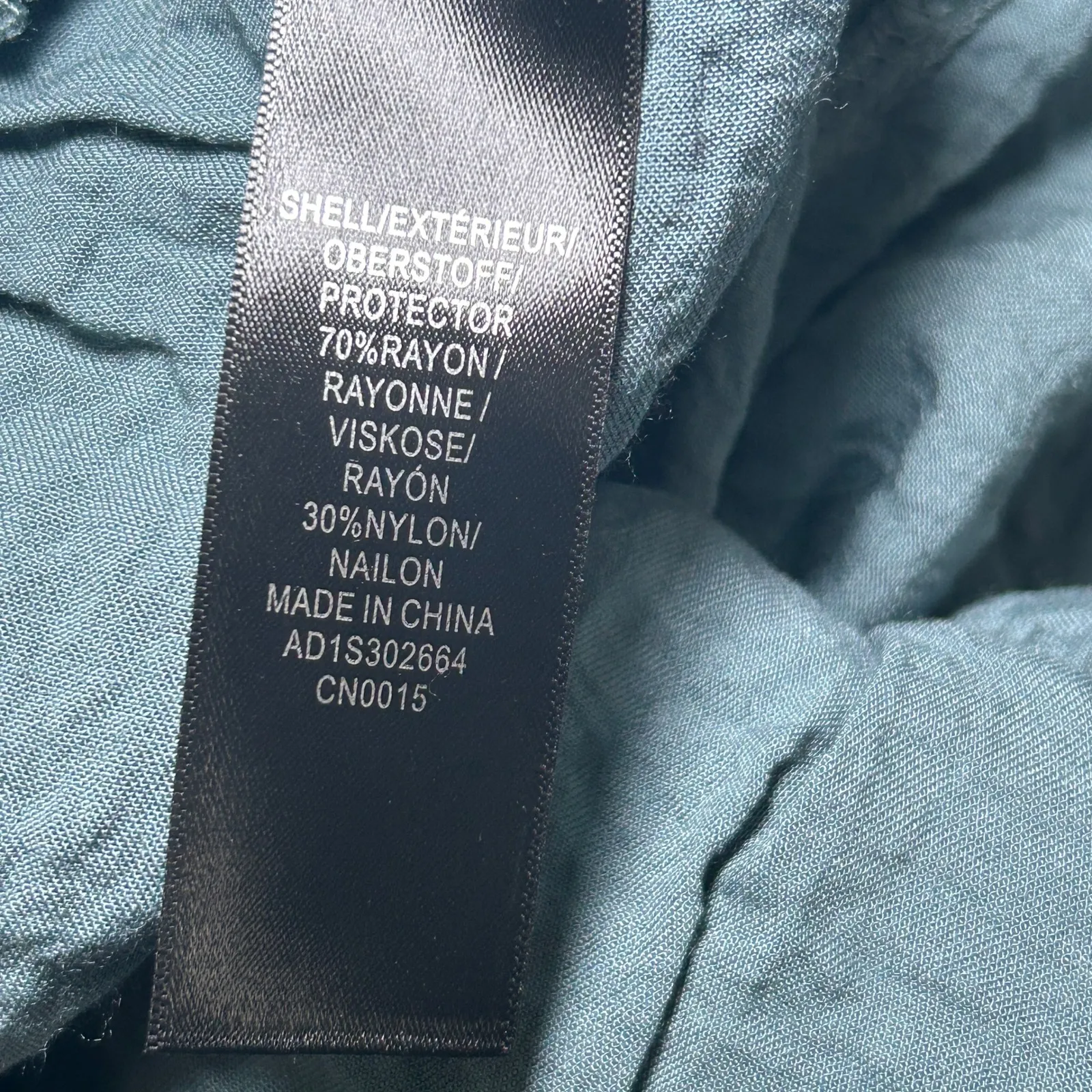 NWT Adrianna Papell XL Blue Woven Crinkle Kimono Pant Set‎ High Rise Lounge Set - Image 5