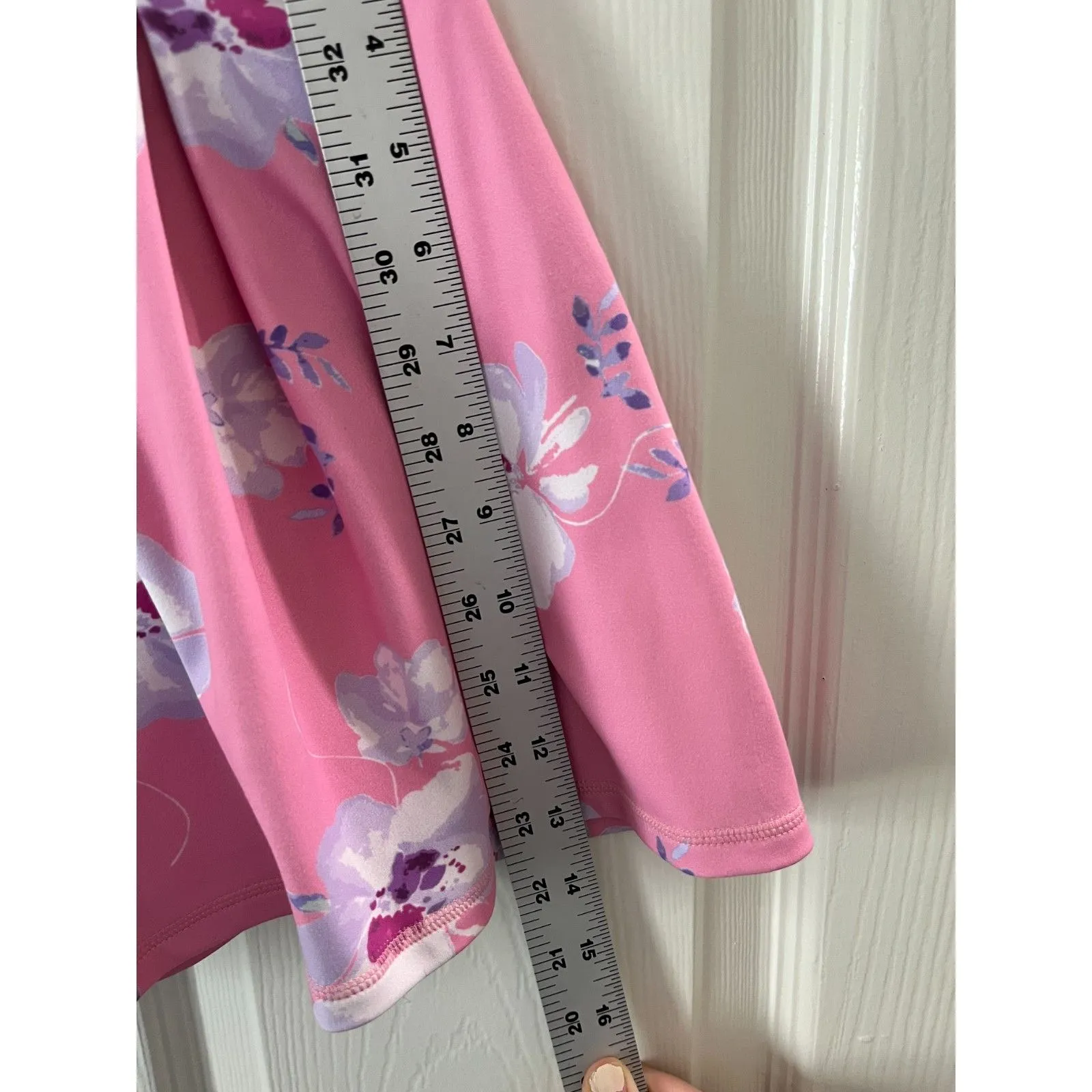 LoveShackFancy Nillma Floral Mini Skirt size Medium Pink Lilac Coquette NWT - Image 8