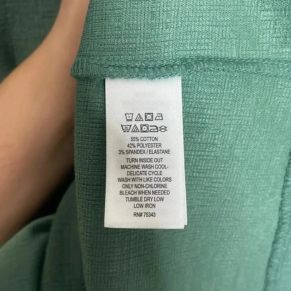 Cynthia Rowley Green v-neck wrap dress - Image 8