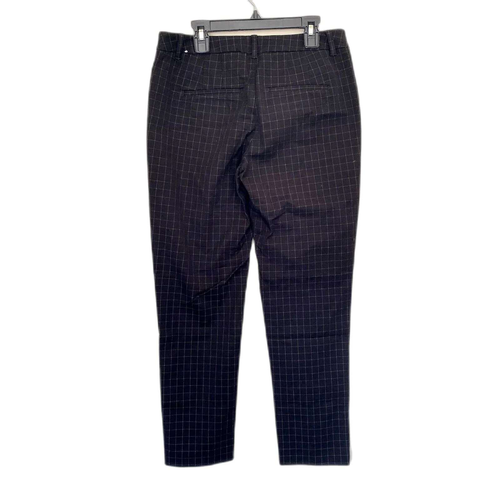 White House Black Market The Slim Ankle Trouser‎ Pants Windowpane Plaid Size 2 - Image 4