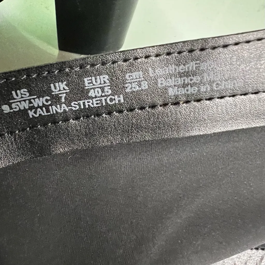 Naturalizer NEW Women's Kalina Stretch Leather Wide Calf Boot Size 9.5 #250857 - Image 7