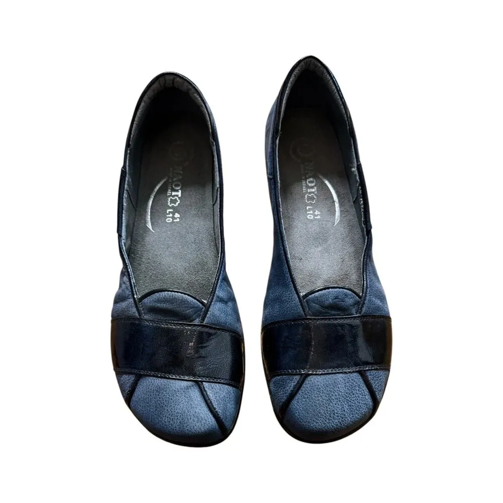 Naot Architect Indigo Blue Wave Shoes Ballet Flats Loafers EU 41 US 10 - Image 12