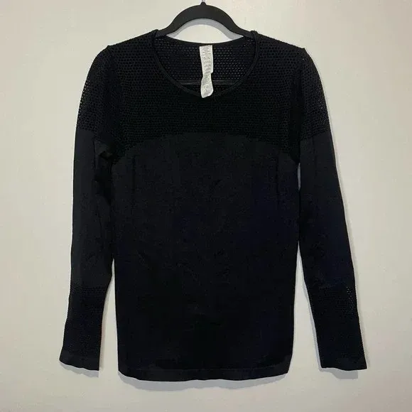 Fabletics Musetta Seamless Long Sleeve Top M - Image 9