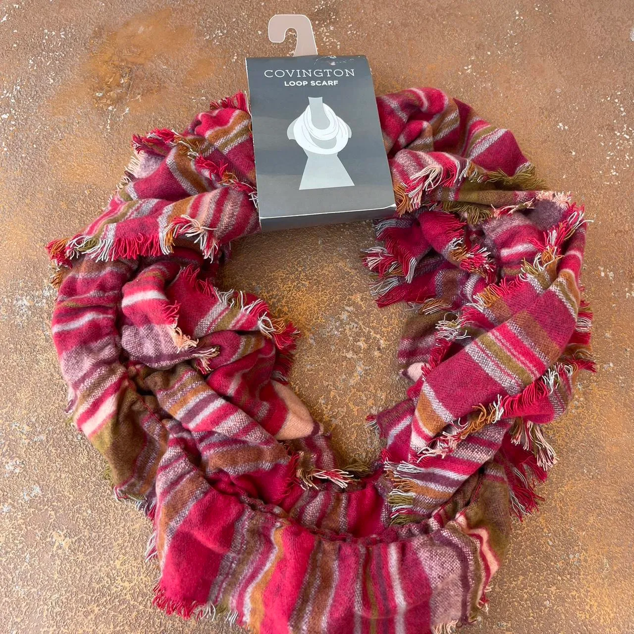 NWT pink Covington infinity scarf  - Image 2