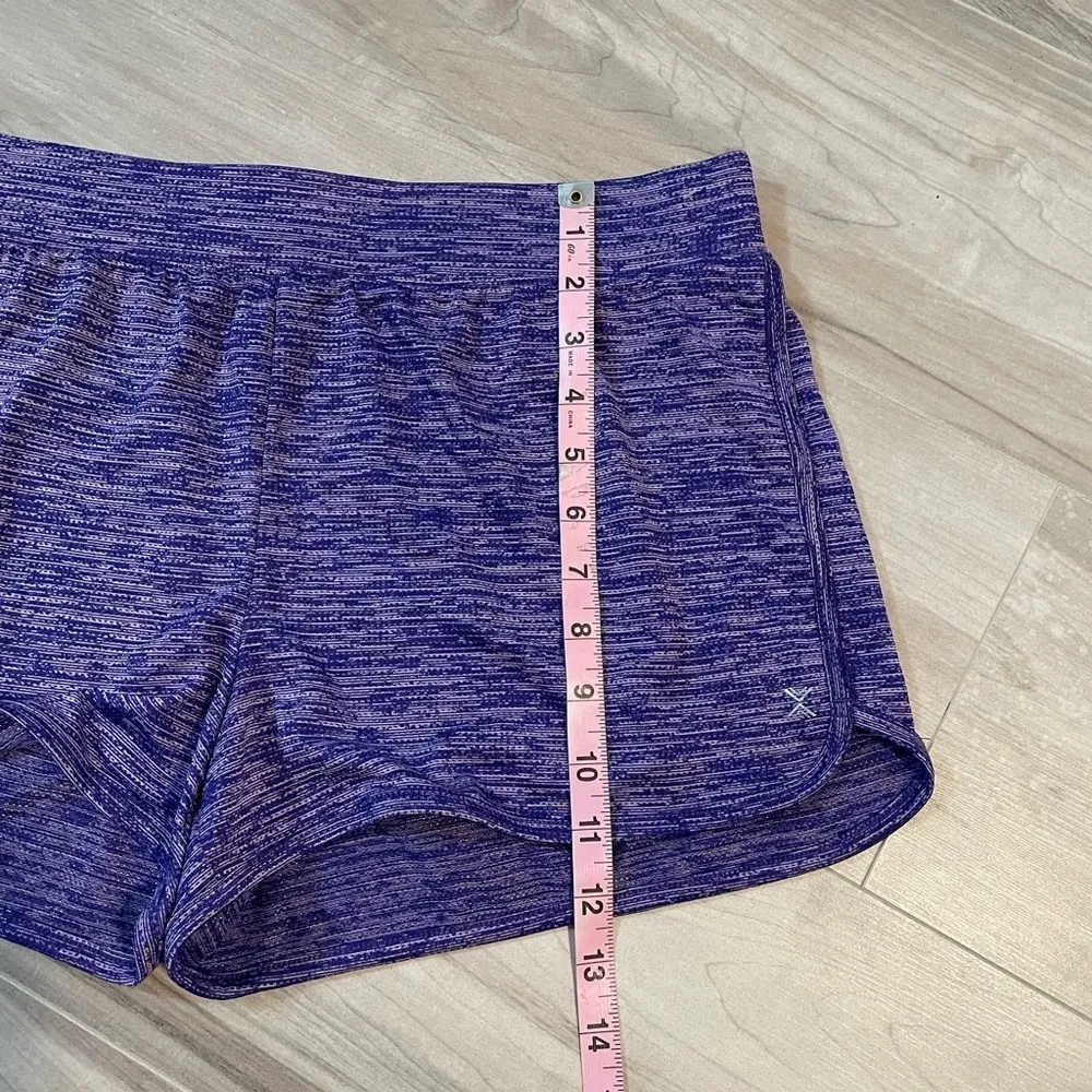 Xersion Purple And White Quick-Dry Active Wear Shorts- Size XL 18.5P NWOT - Image 8