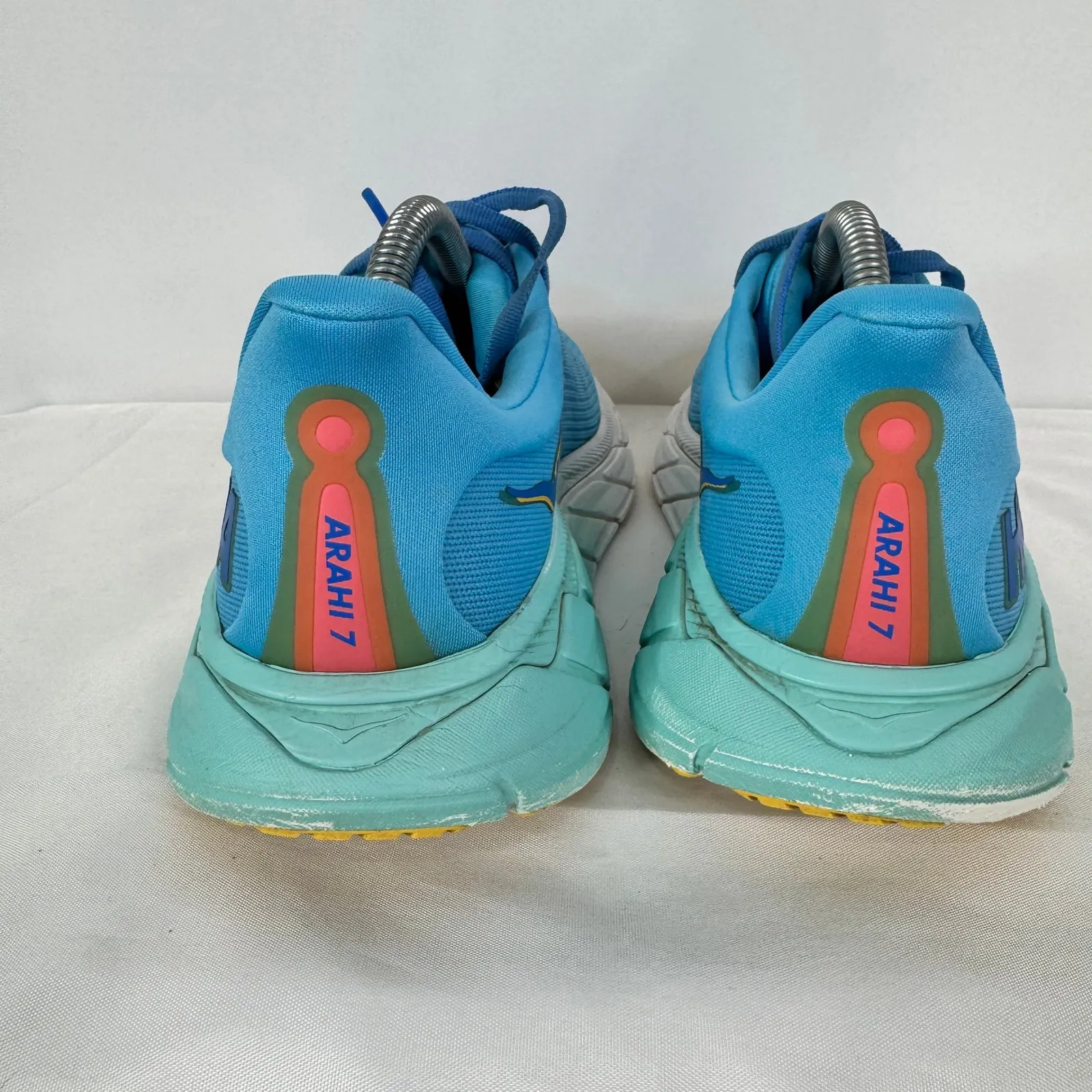 Hoka One One Arahi 7 Womens Running Shoes Blue Athletic Sneakers Size 10B - Image 7