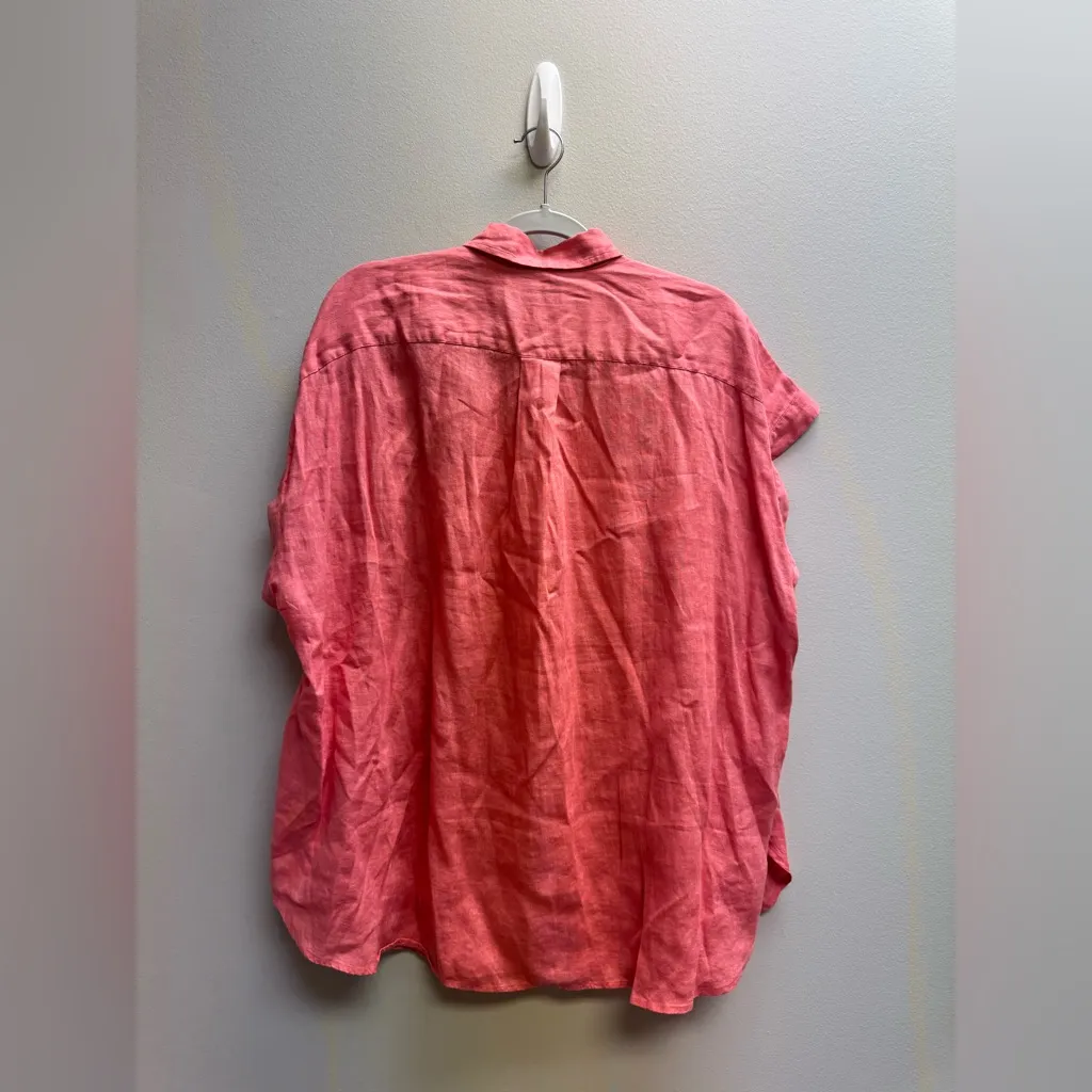 Polo Ralph Lauren Pony Linen Popover Top - Image 5